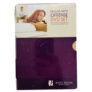 Dealing with Offense 4 DVD Set By Joyce Meyer Factory Sealed New DVD Box Set